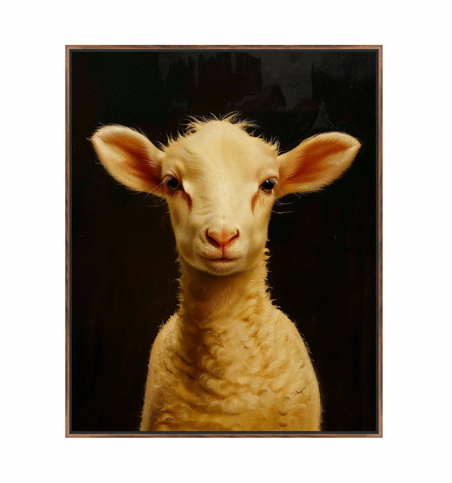The lamb of god - Gallery Wrapped Canvas