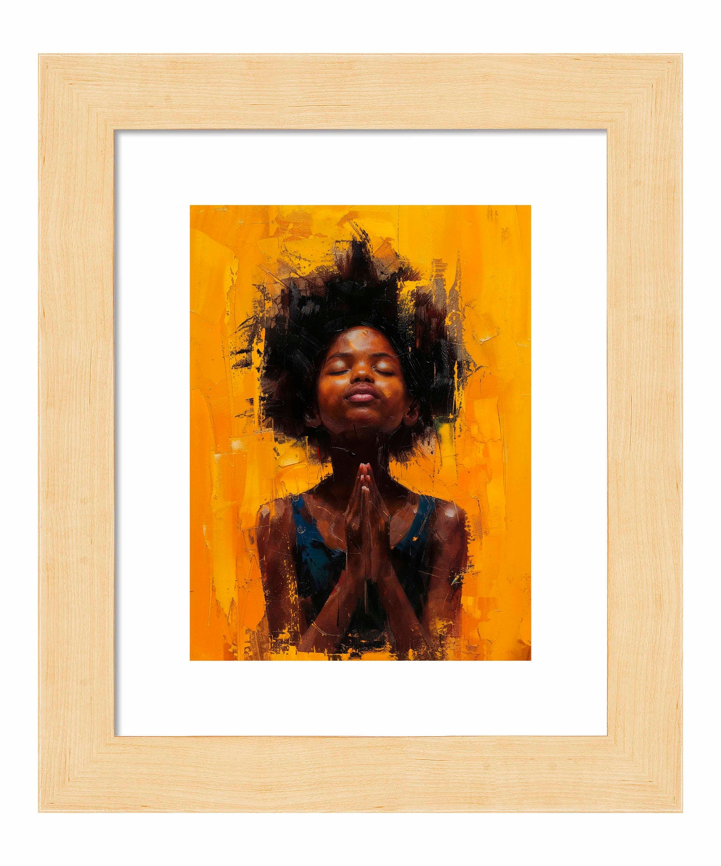 Candlelit devotion - Art Prints