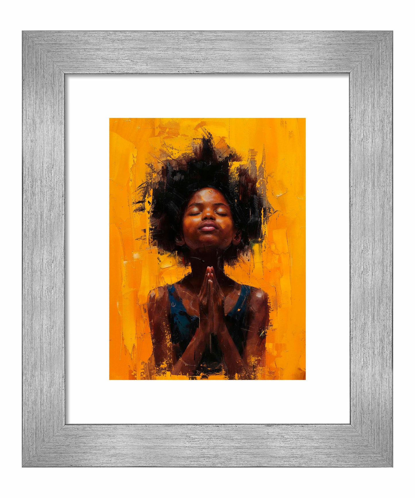 Candlelit devotion - Art Prints