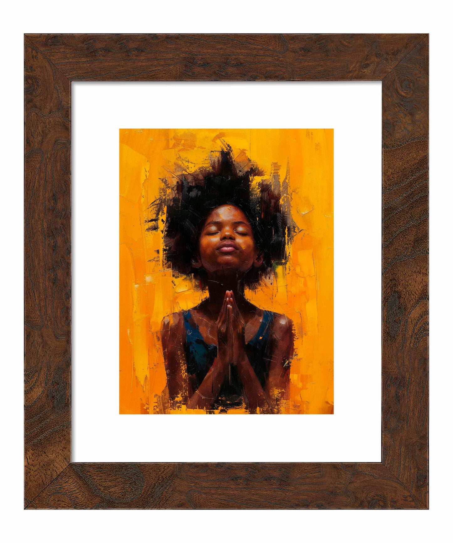 Candlelit devotion - Art Prints