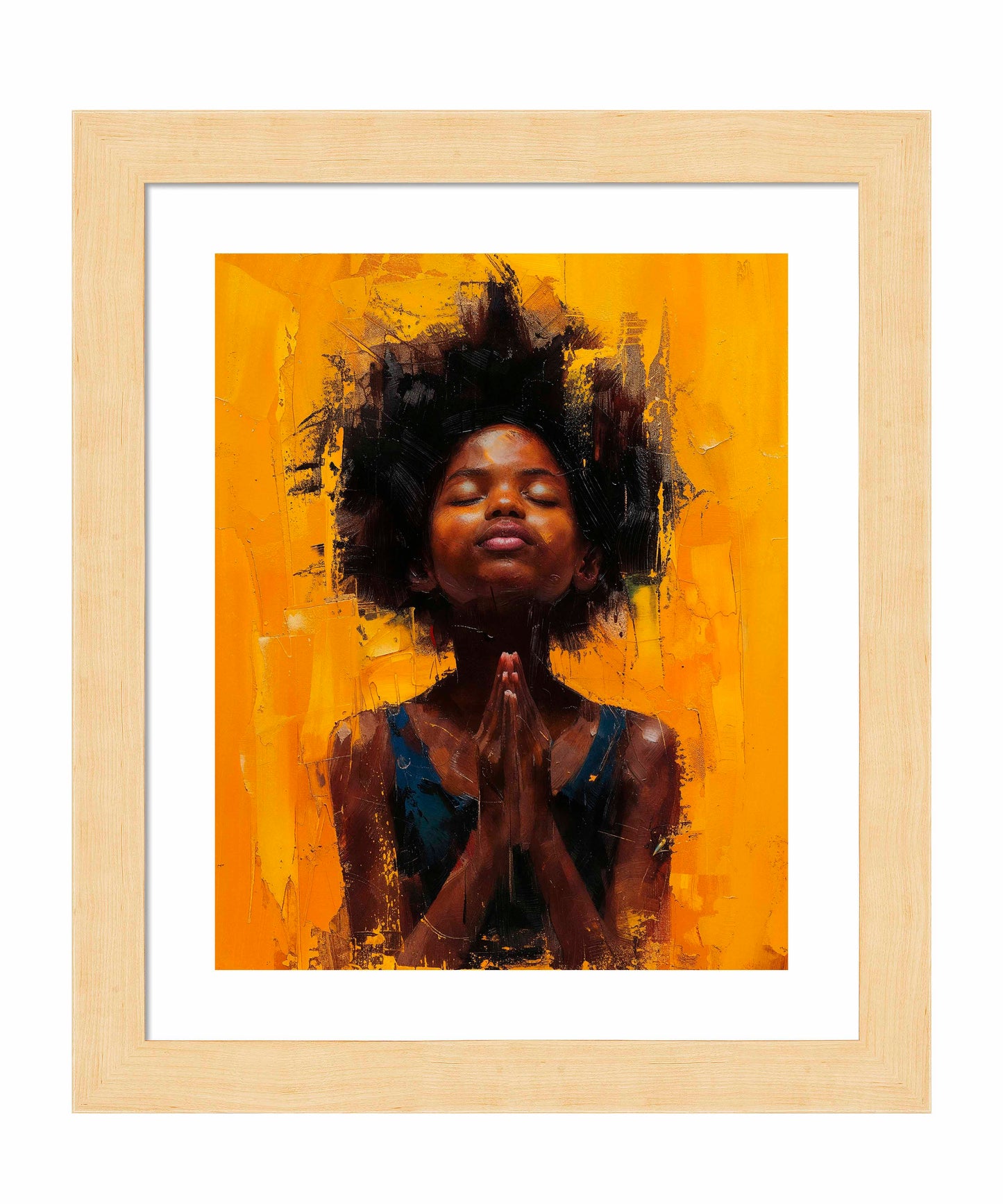 Candlelit devotion - Art Prints