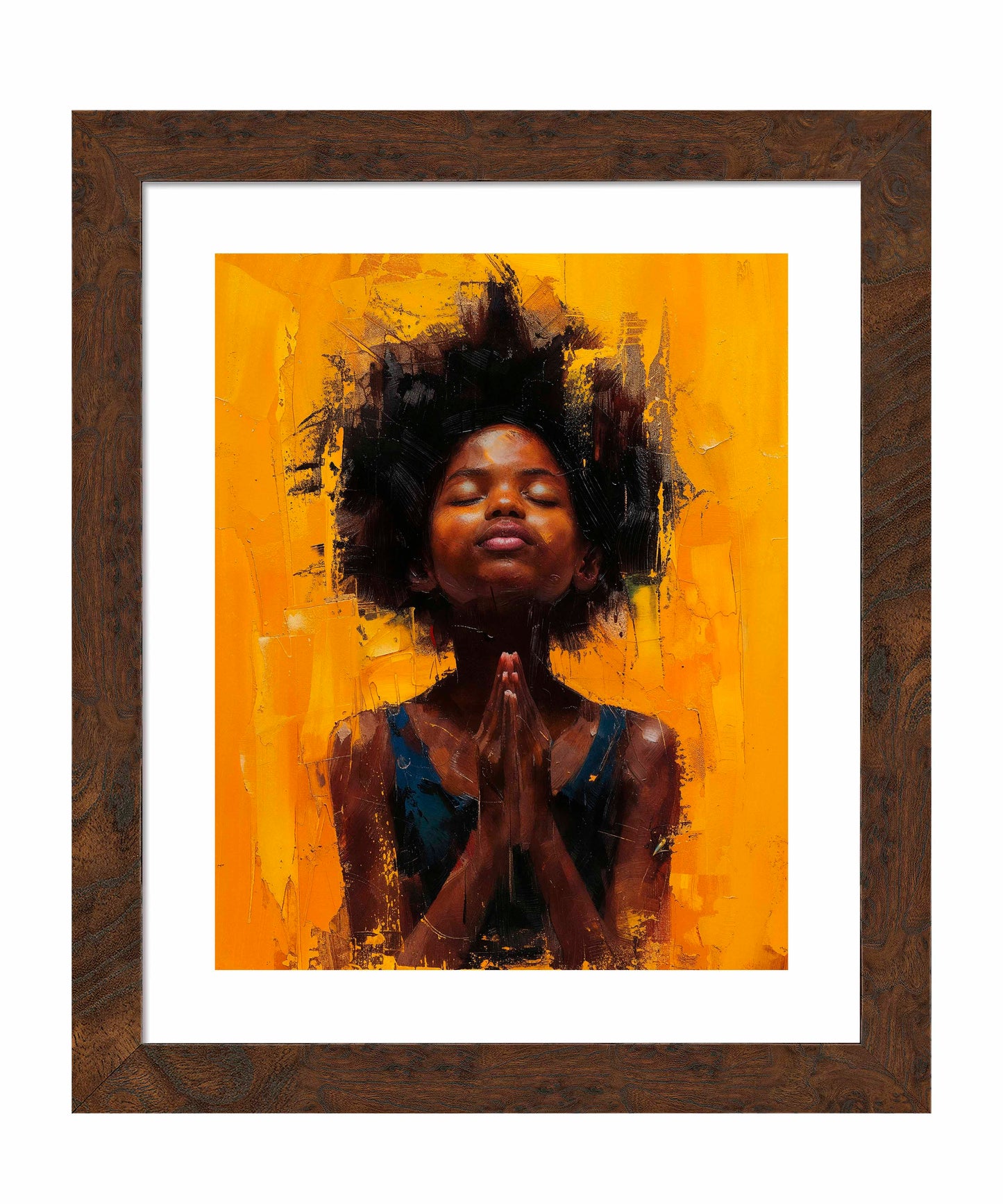 Candlelit devotion - Art Prints