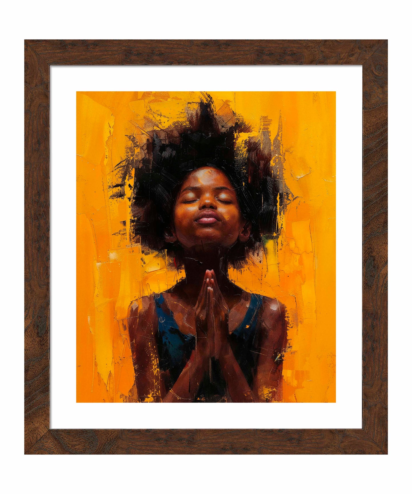 Candlelit devotion - Art Prints