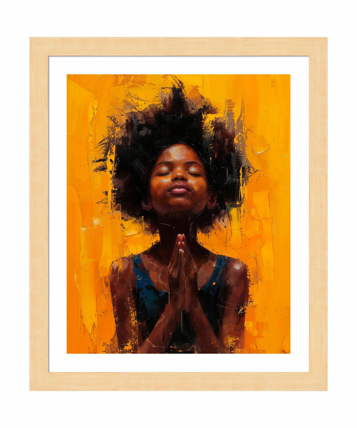 Candlelit devotion - Art Prints