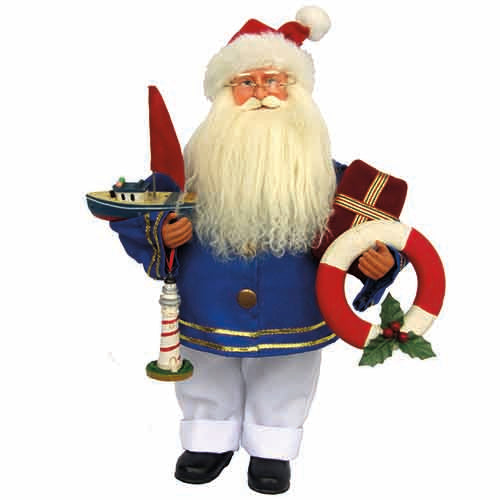 Coastal - 15" Santa