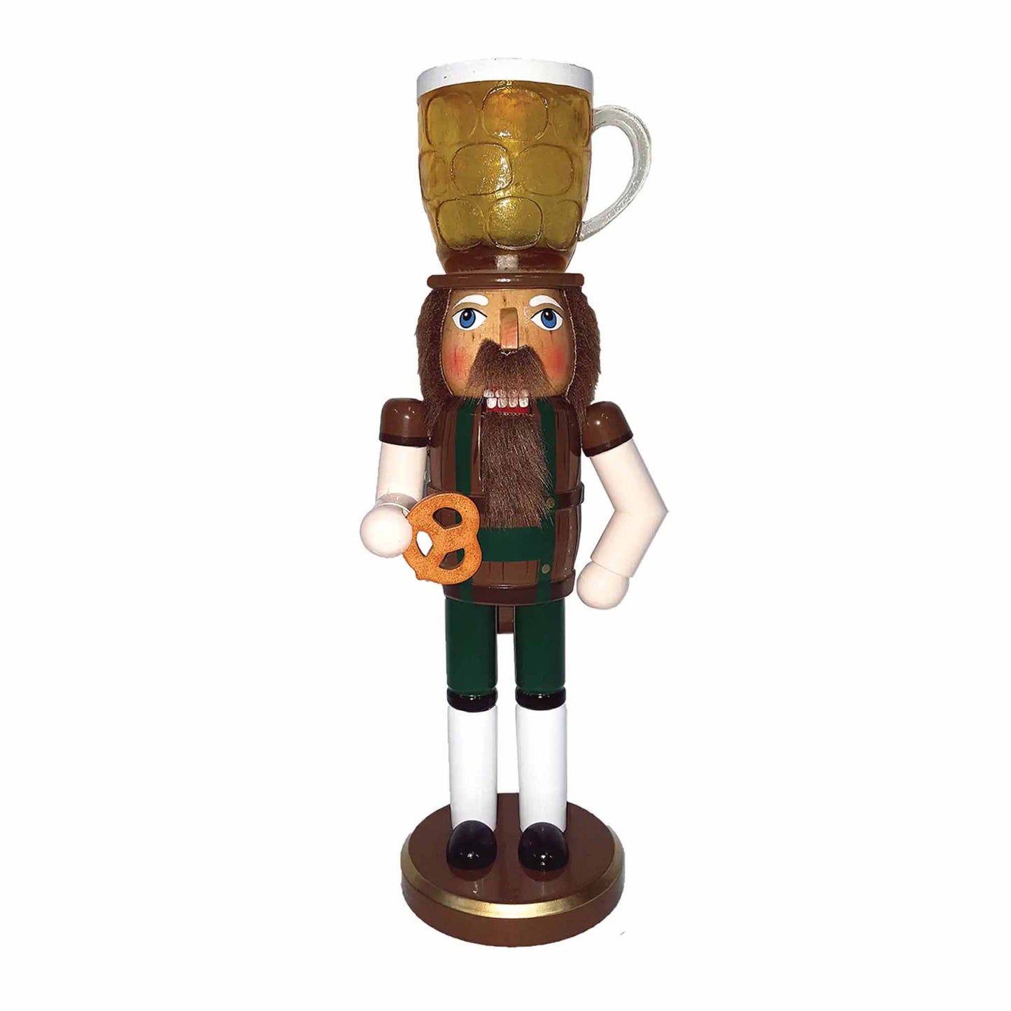 Beer & Pretzel - 14" Nutcraker