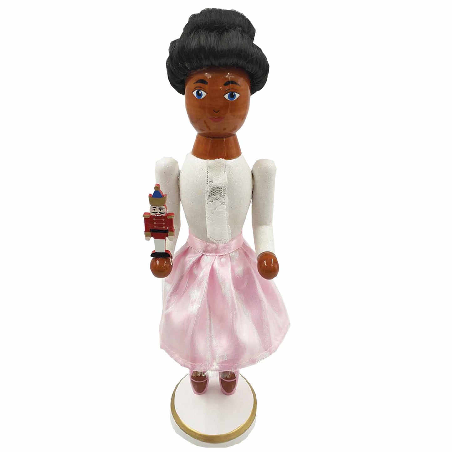 African American Ballerina - 14" Nutcracker