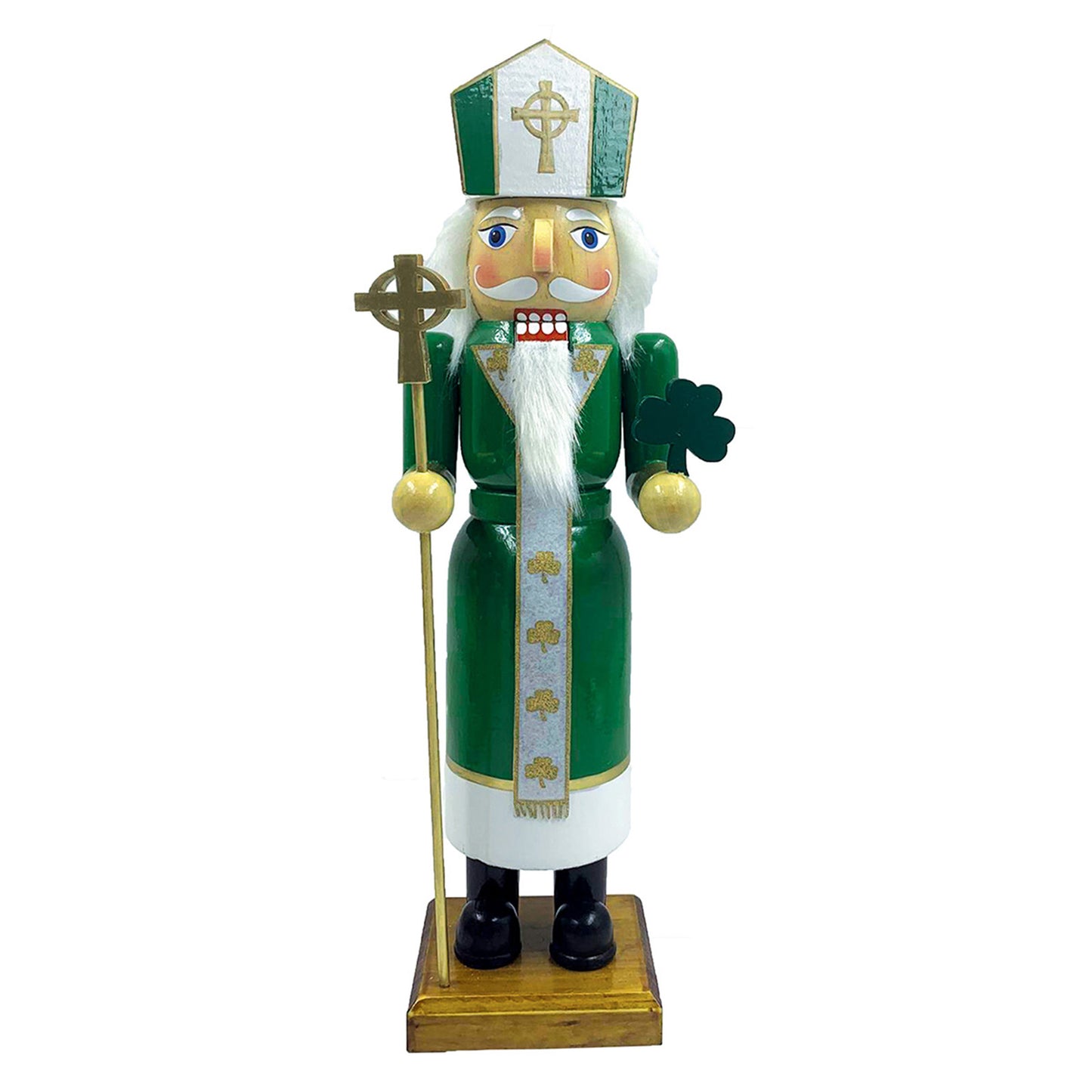 St. Patrick - 14" Nutcracker