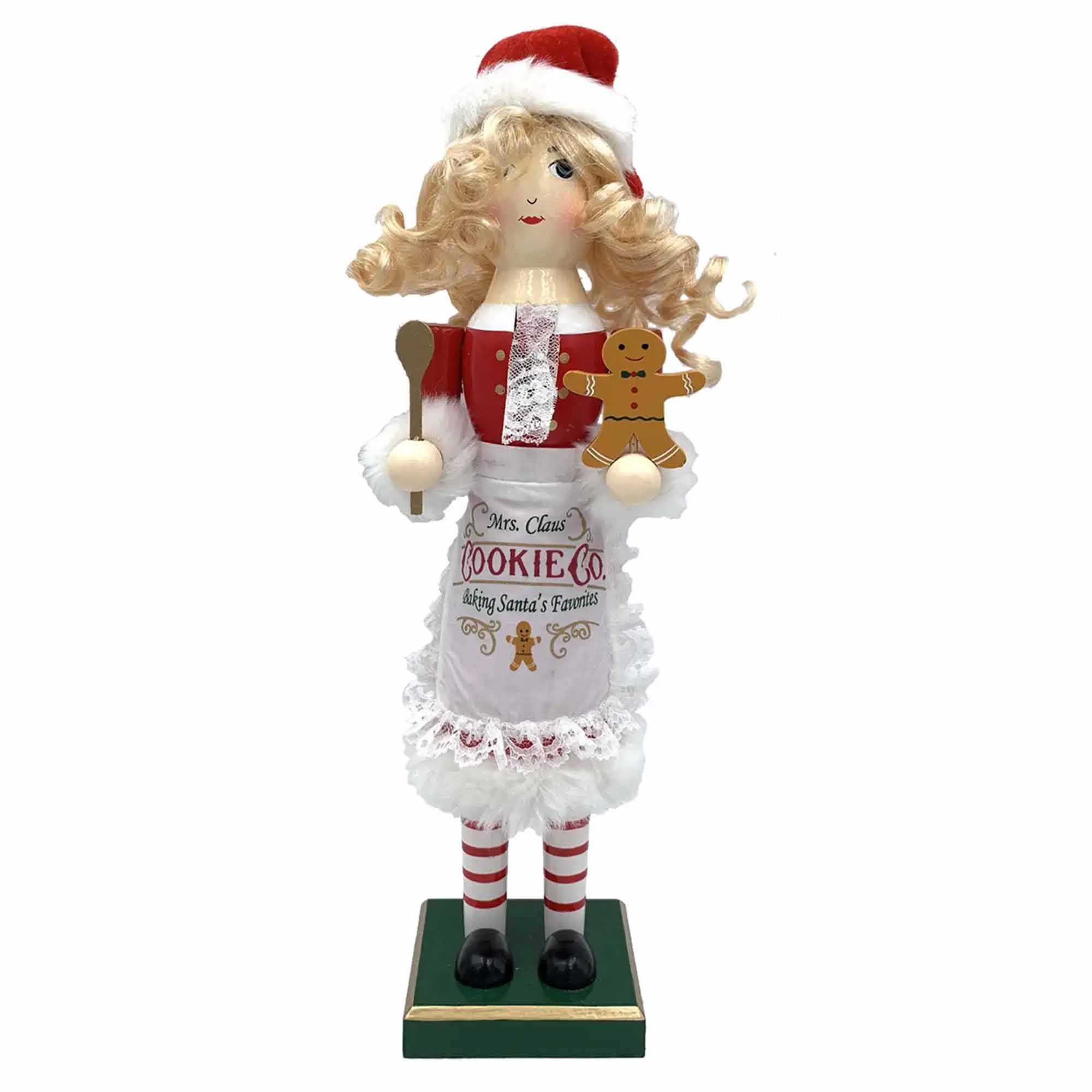 Wild Wings Mrs. Claus Nutcracker