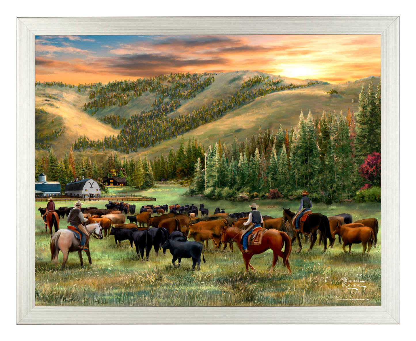 Evening Round-Up - Art Prints