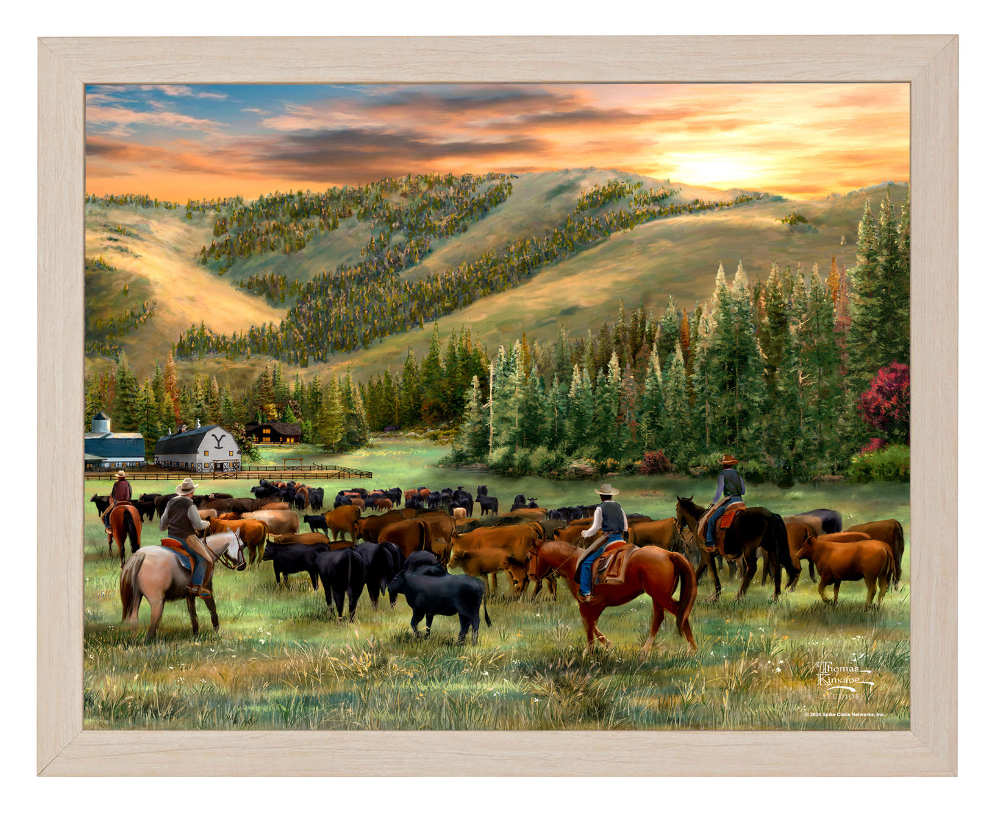 Evening Round-Up - Art Prints