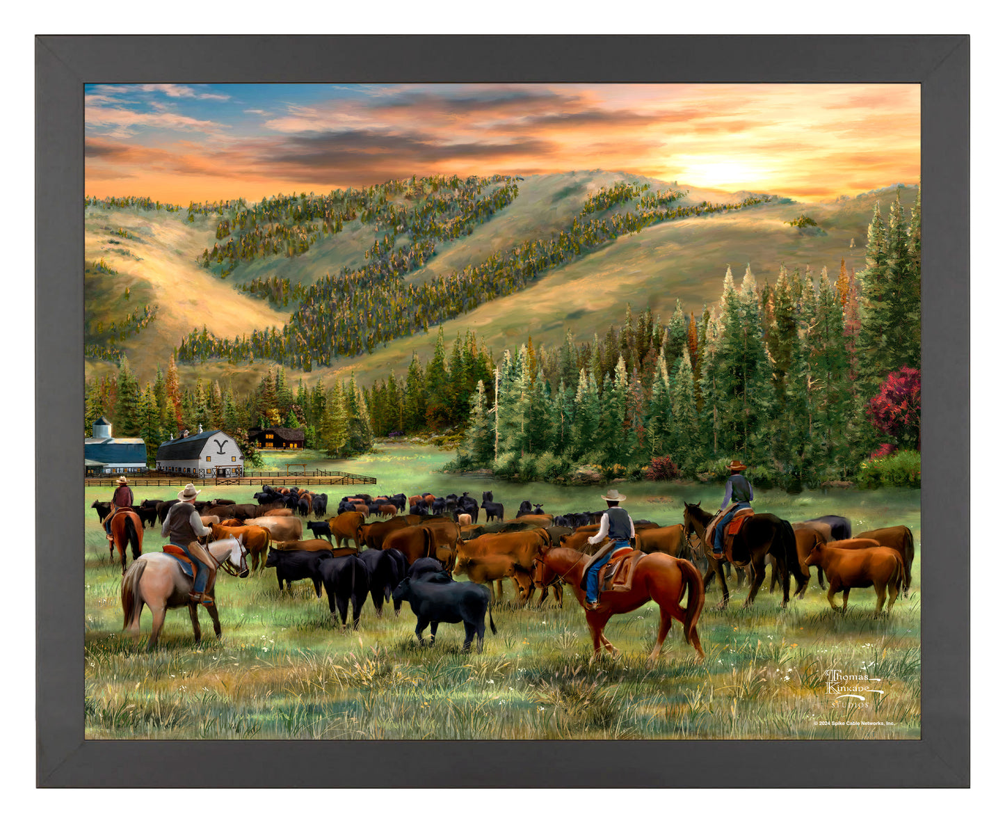 Evening Round-Up - Art Prints