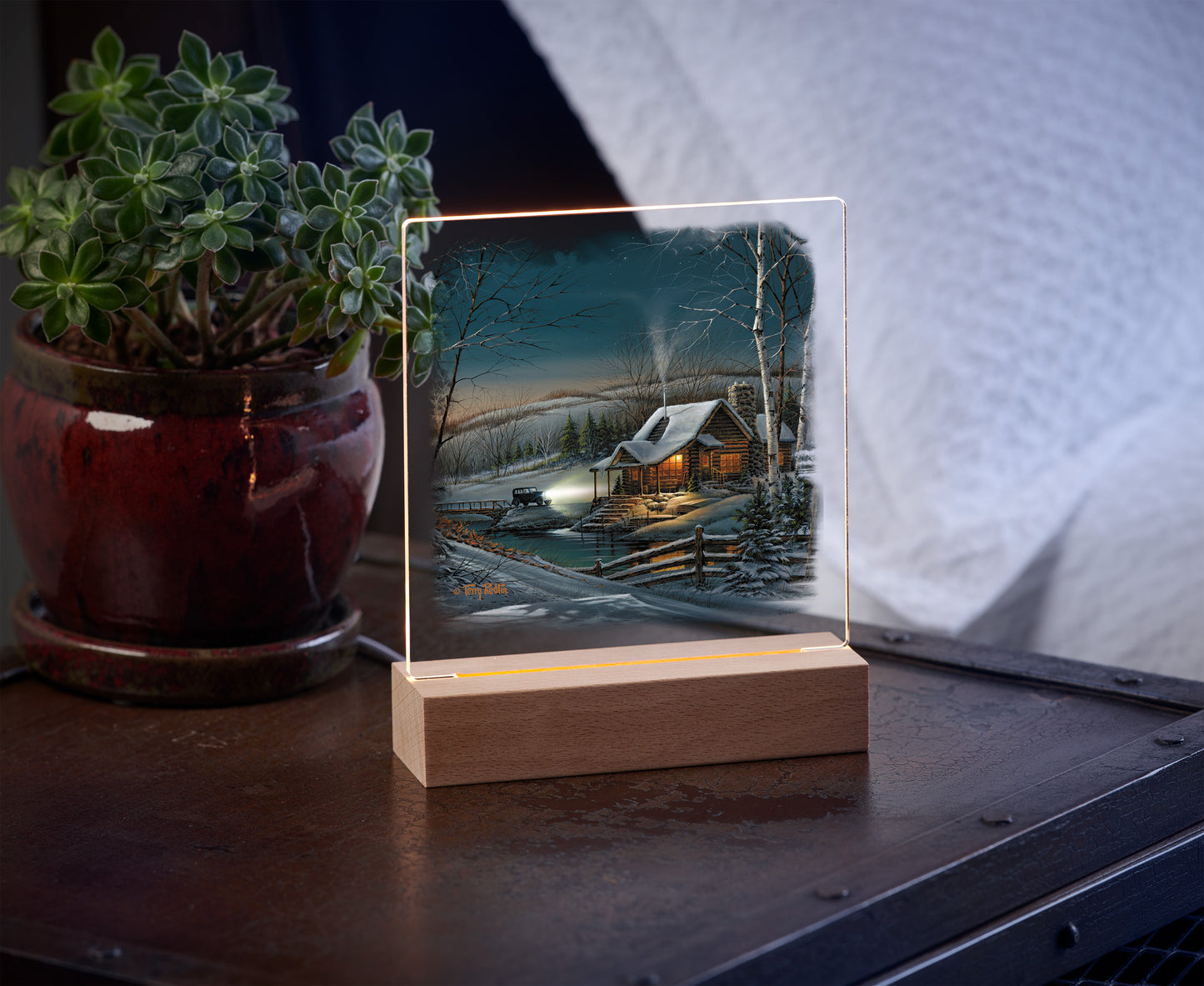 Evening with Friends - Acrylic Night Light