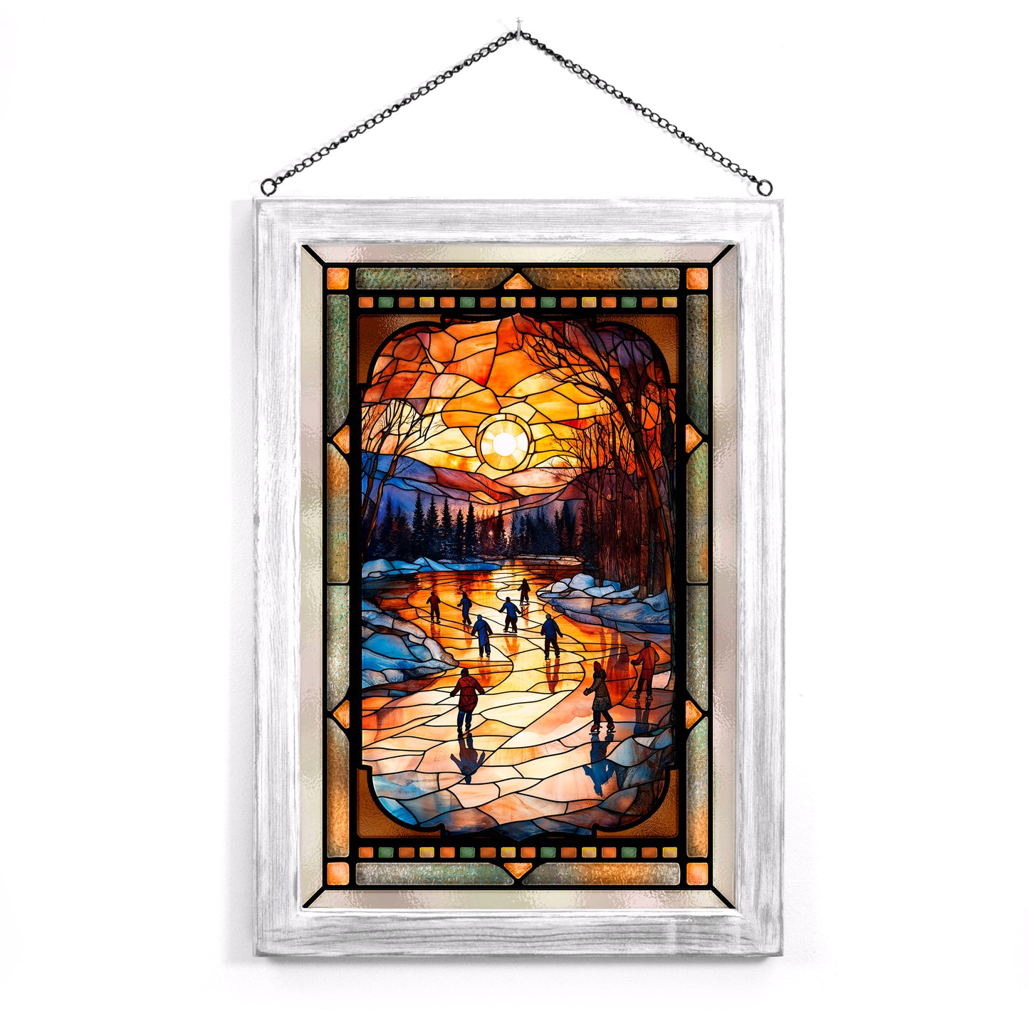 Lake Memories - Stained Glass Art