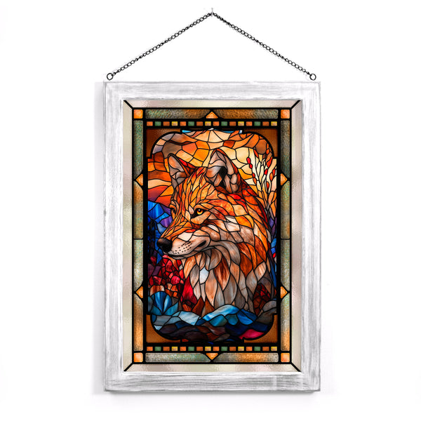 Winter's Soul - Stained Glass Art