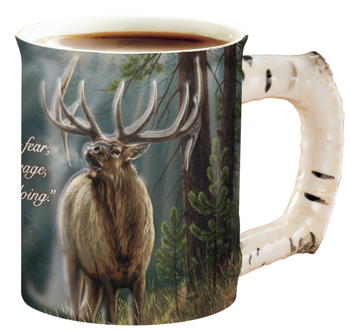 Face Our Fear Sign - Sculpted Mug