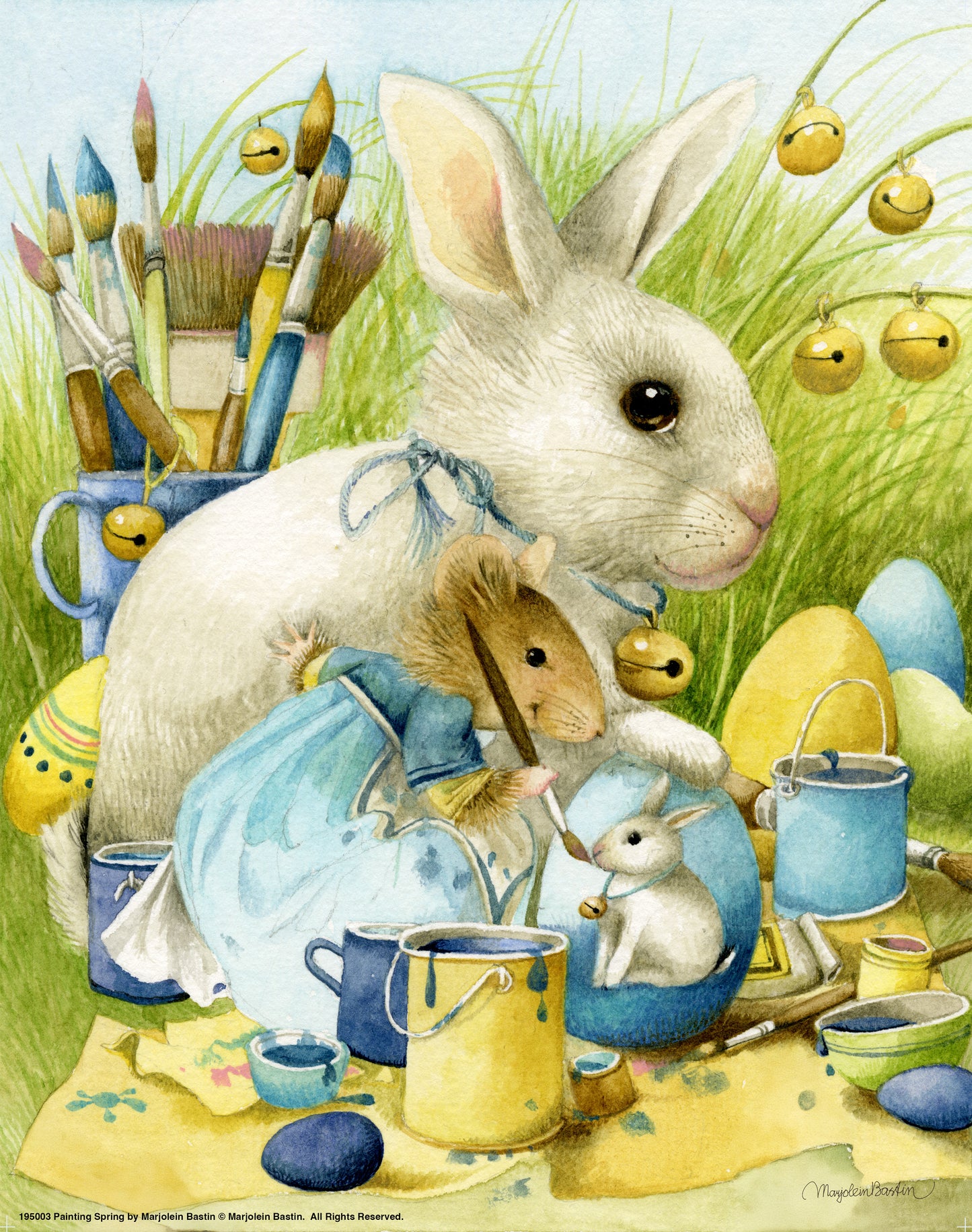 Painting Spring - Art Prints