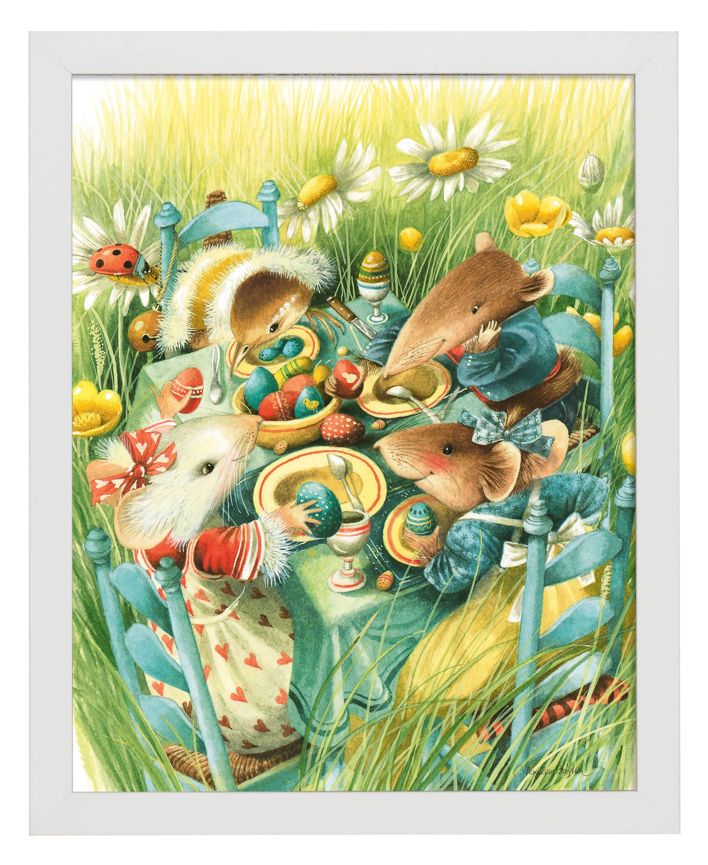 A Table Ful of Easter Cheer - Art Prints
