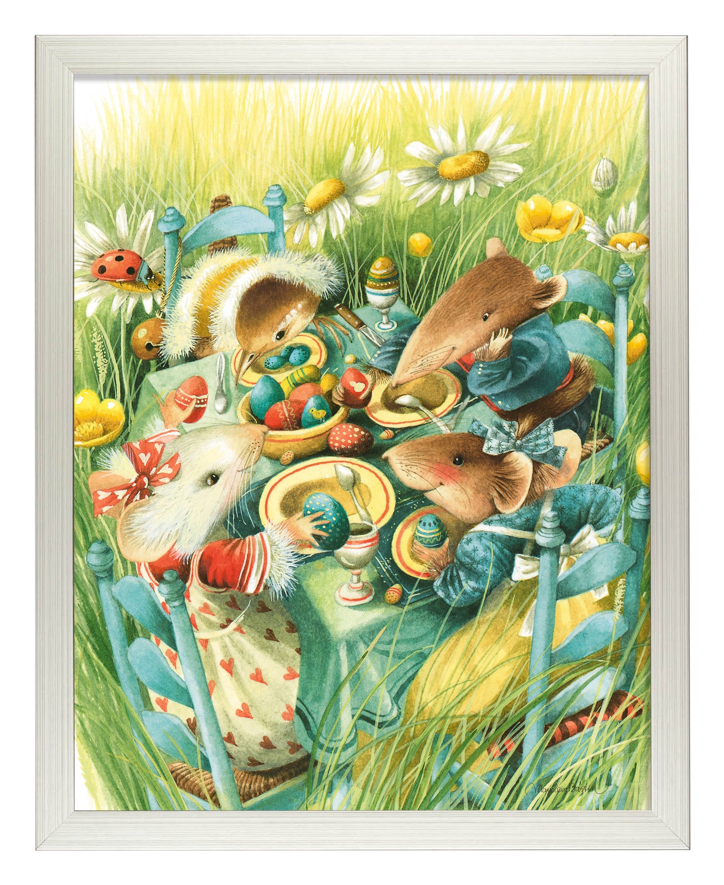 A Table Ful of Easter Cheer - Art Prints