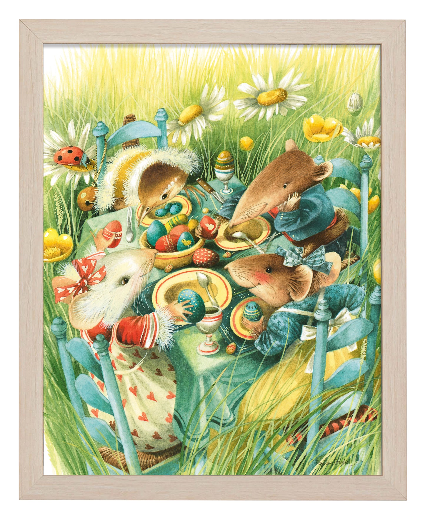A Table Ful of Easter Cheer - Art Prints
