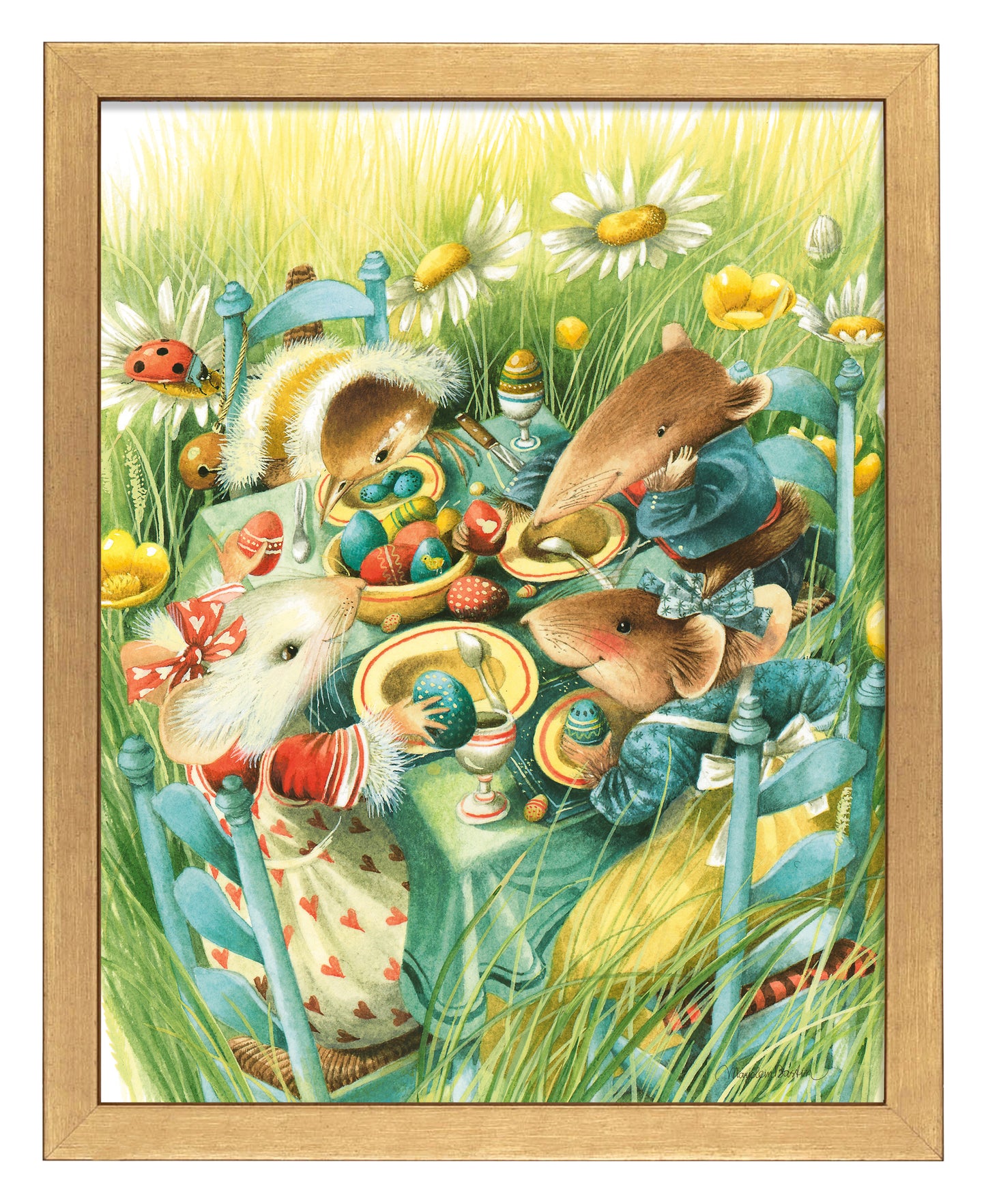 A Table Ful of Easter Cheer - Art Prints