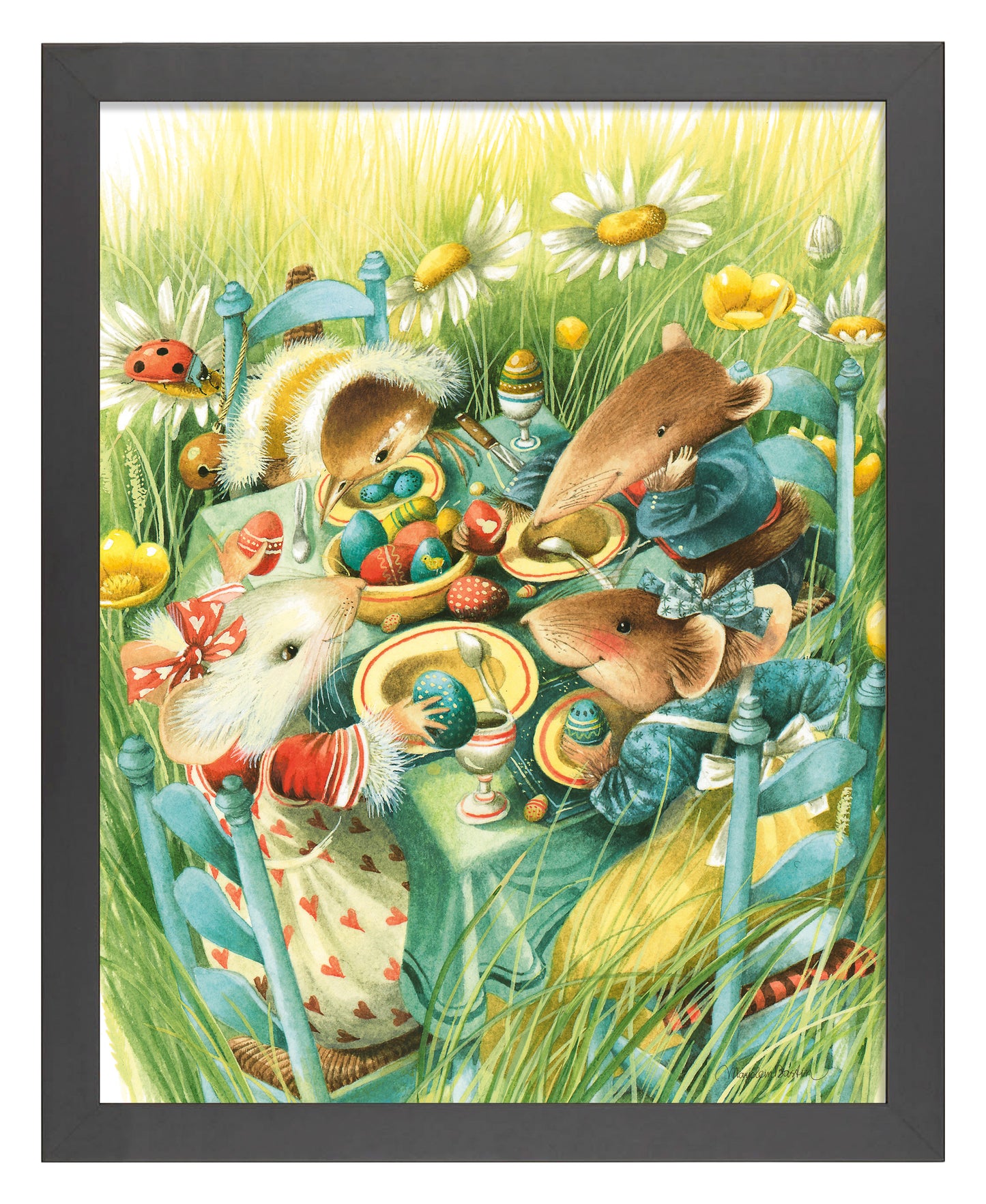 A Table Ful of Easter Cheer - Art Prints