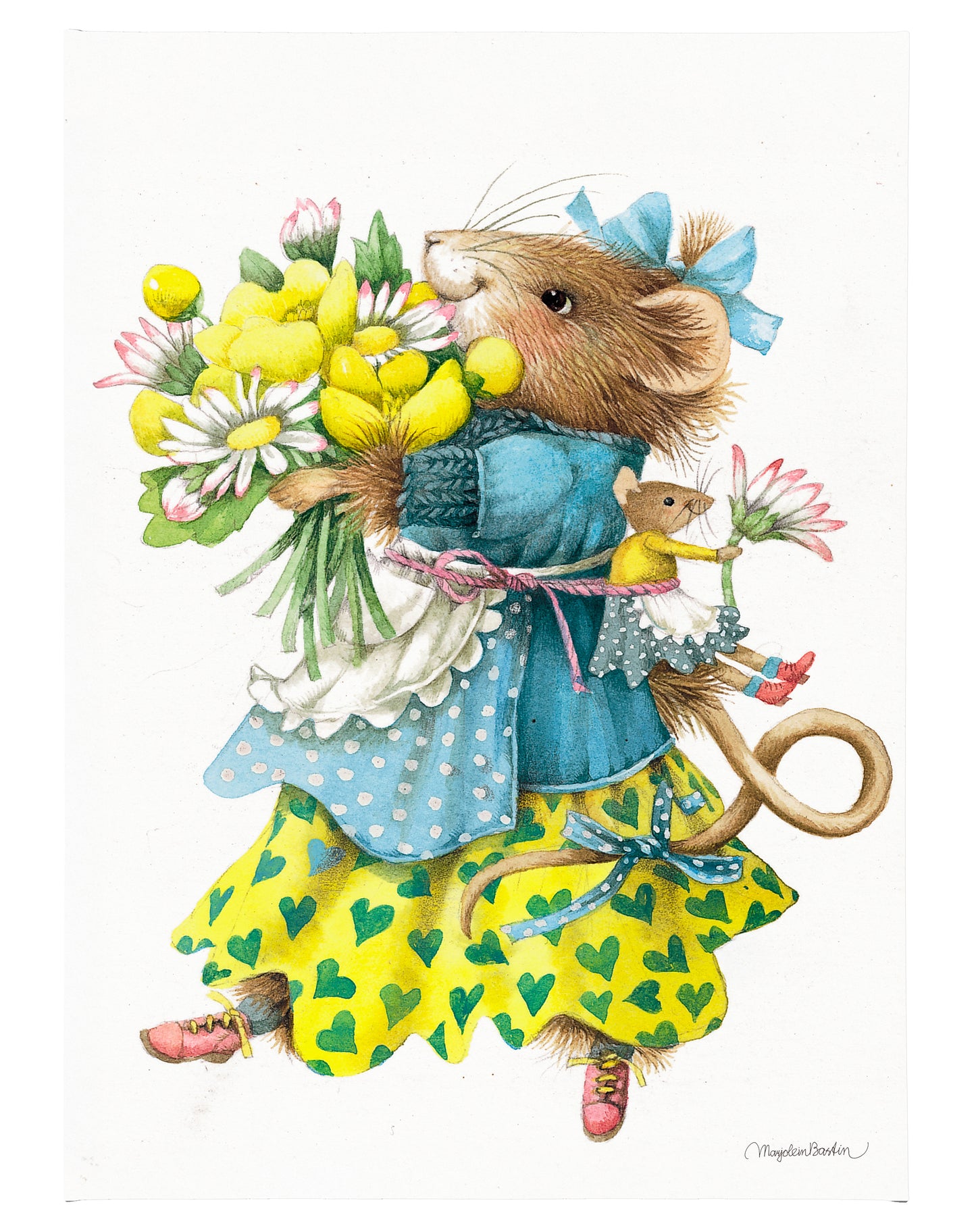 Springtime Treasures - 13" x 18" Gallery Wrapped Canvas