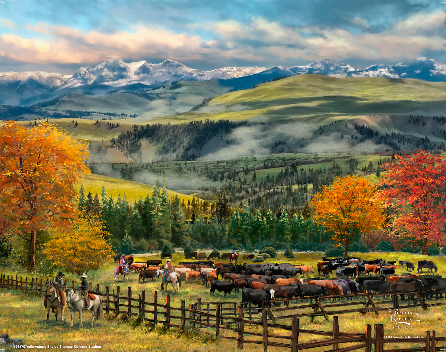 Yellowstone Sky - Art Prints