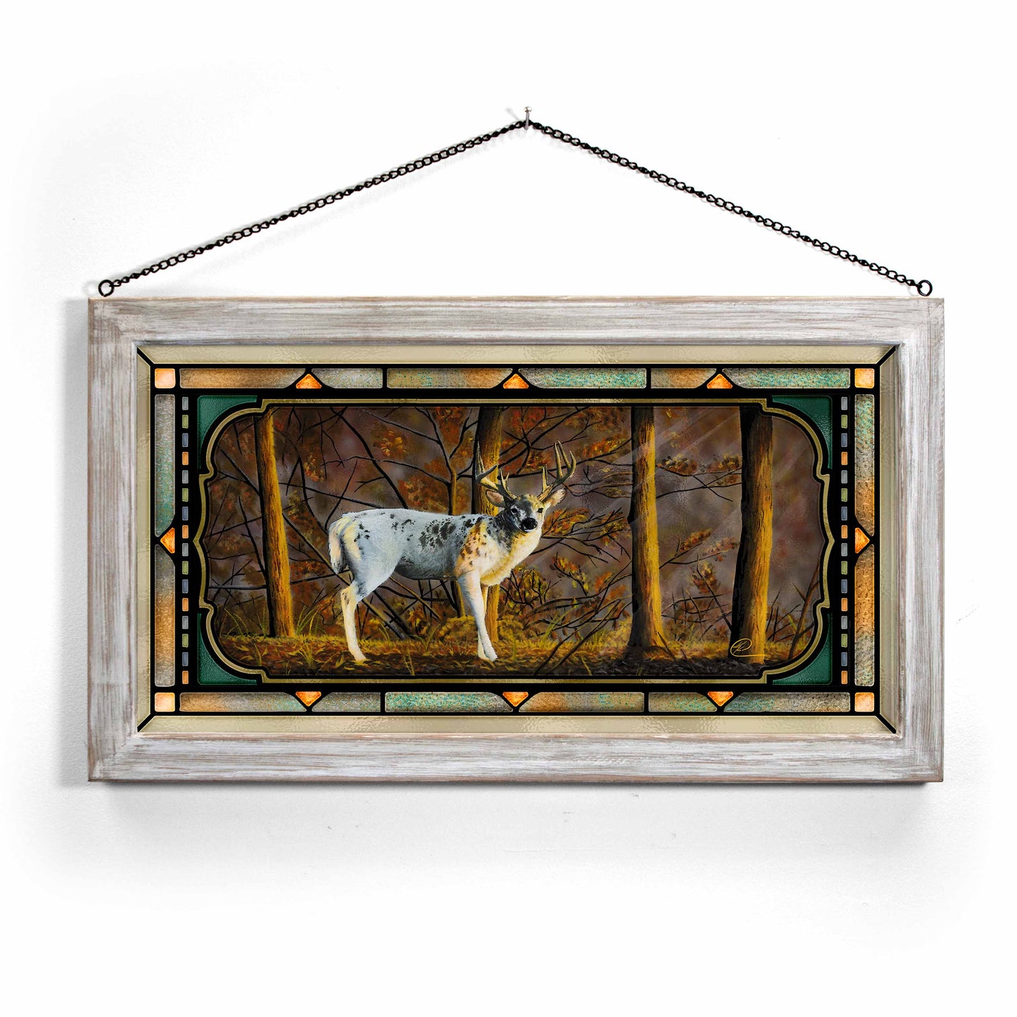 Last Light - Stained Glass Art