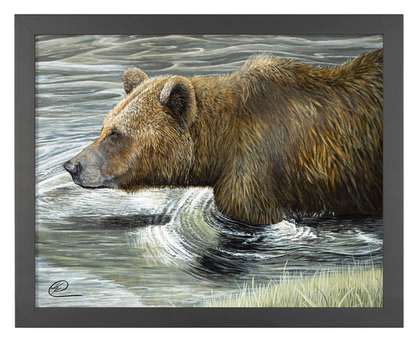 Grizzly Fishin - Art Prints