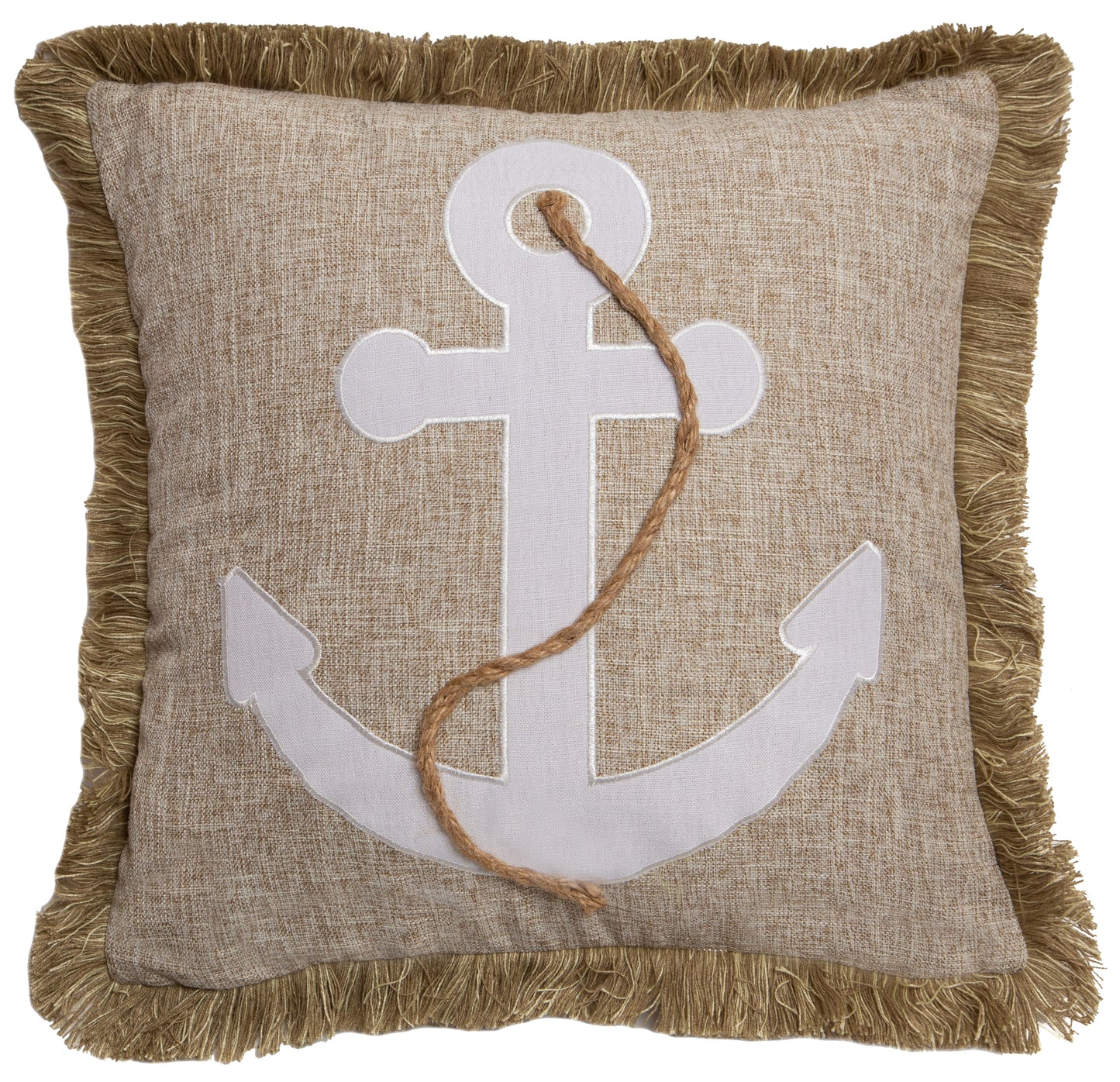 Anchors Away Nautical Coastal - 18" x 18"  Pillow