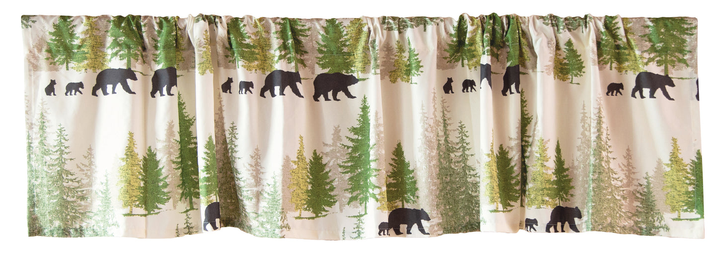 Pine Wilderness - 18" x 84" Valance