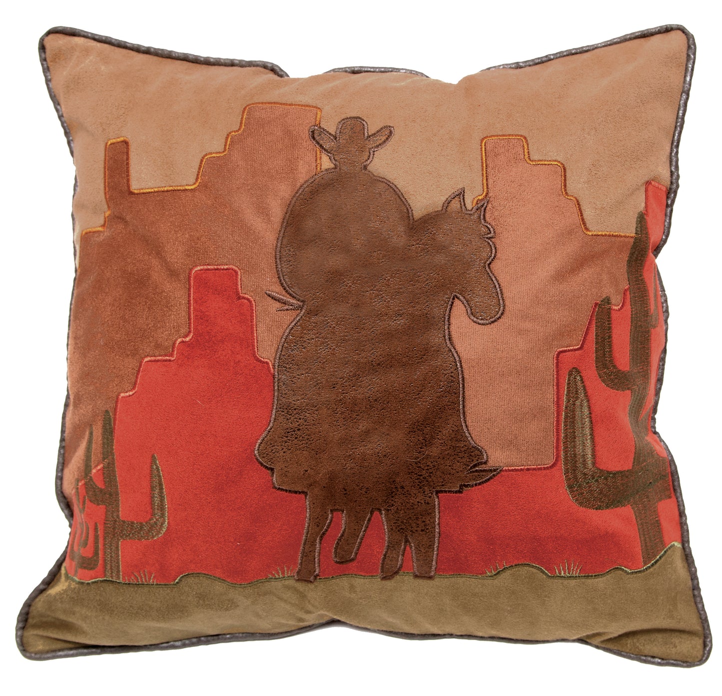 Cowboy - 18" x 18" Pillow