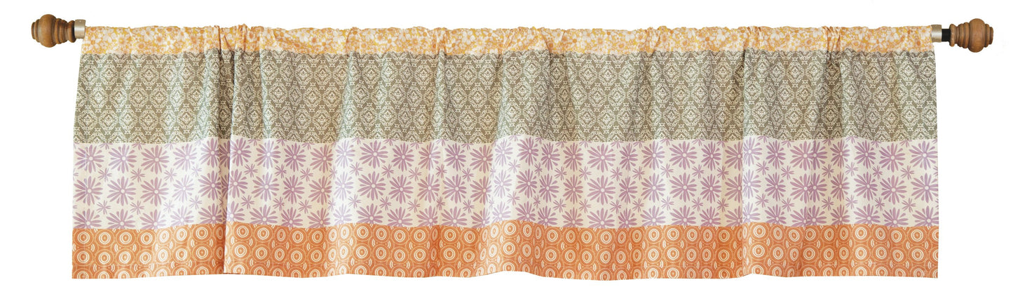 Pastel Prairie Valance 18" x 84"