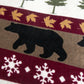 Tall Pine Rustic Cabin 5-Piece Plush Sherpa Bedding Set, King