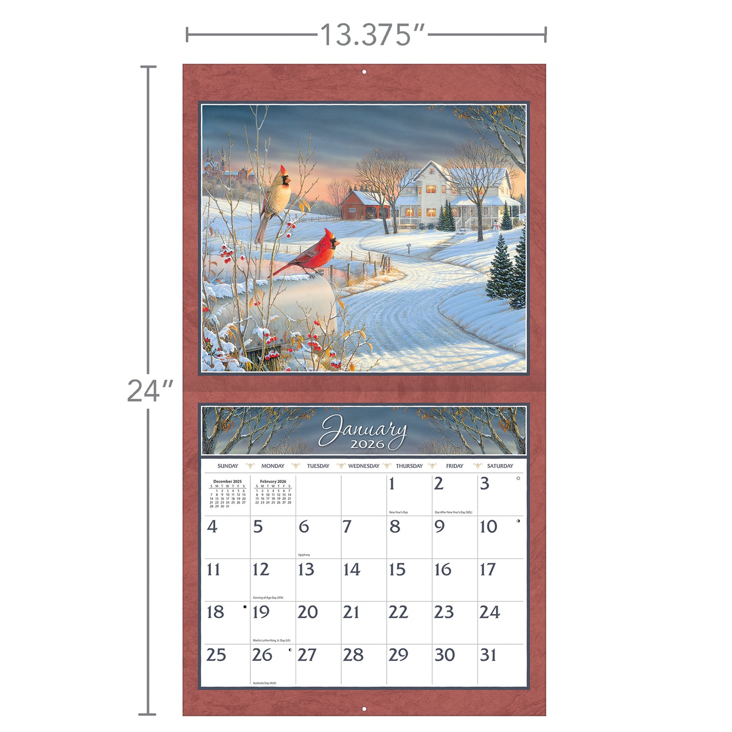 Meadowland - 2026 Wall Calendar