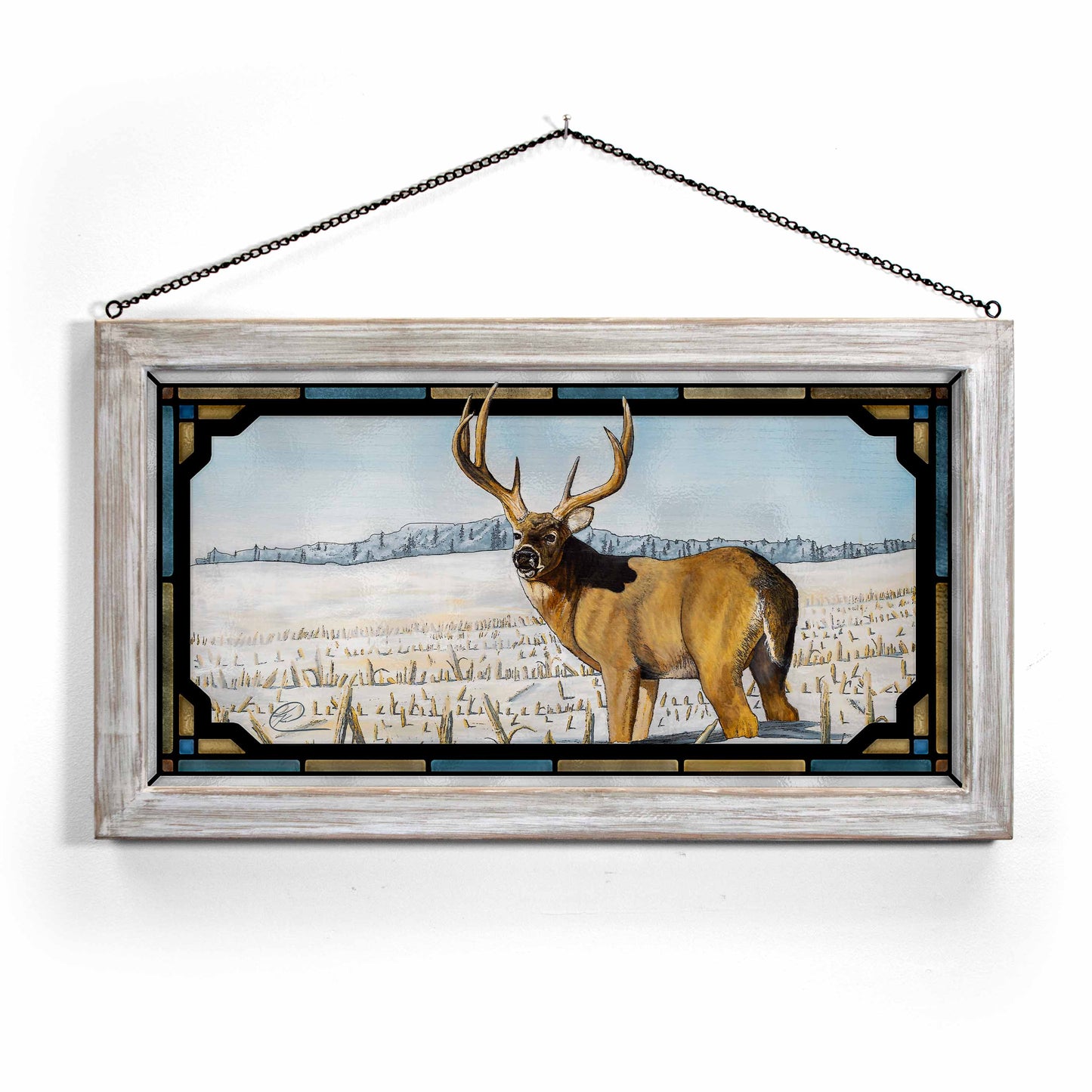 Huntin Season - Stained Glass Art