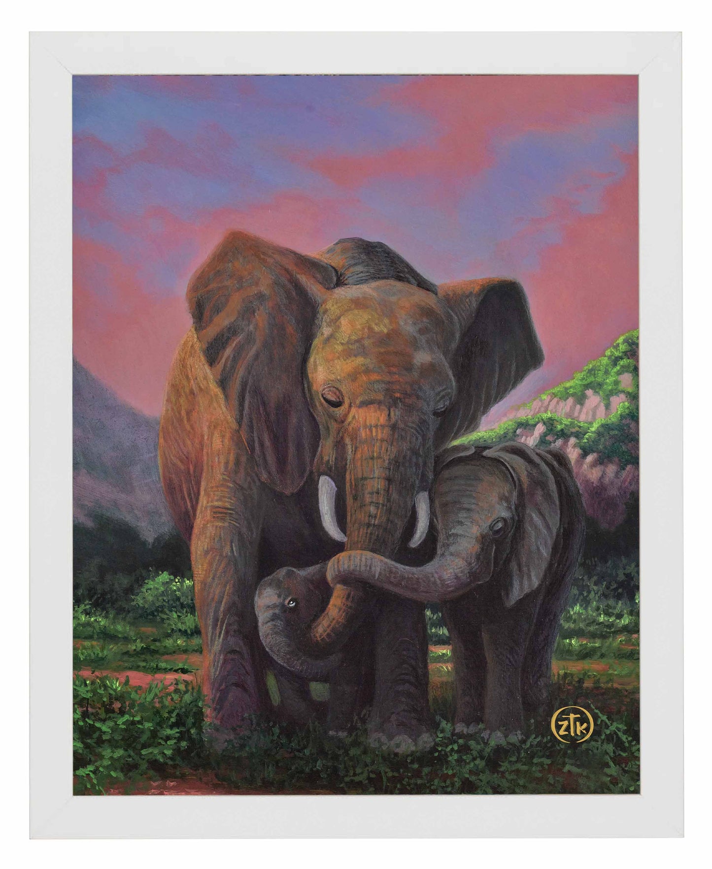 A Mother's Embrace - Art Prints