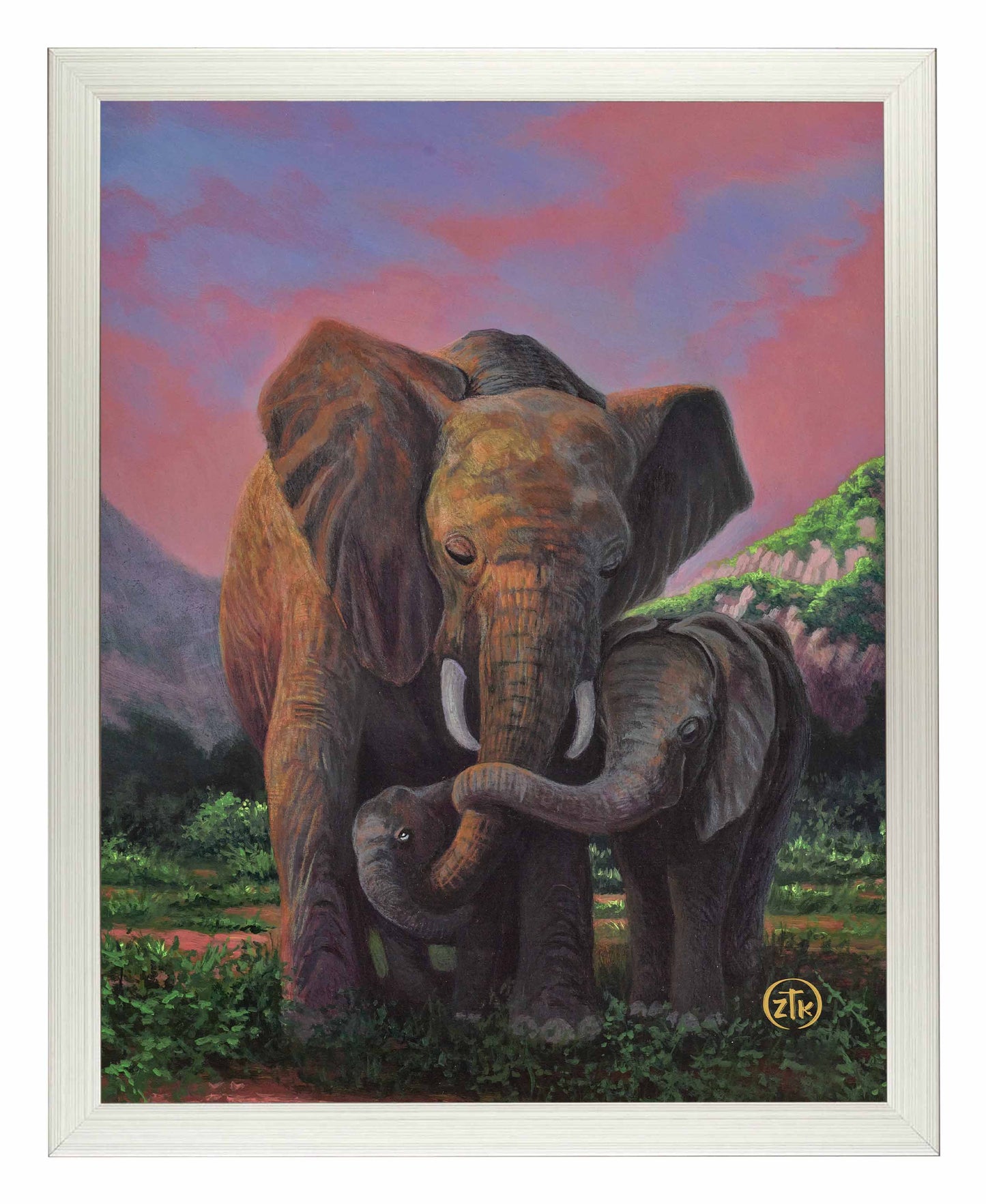 A Mother's Embrace - Art Prints