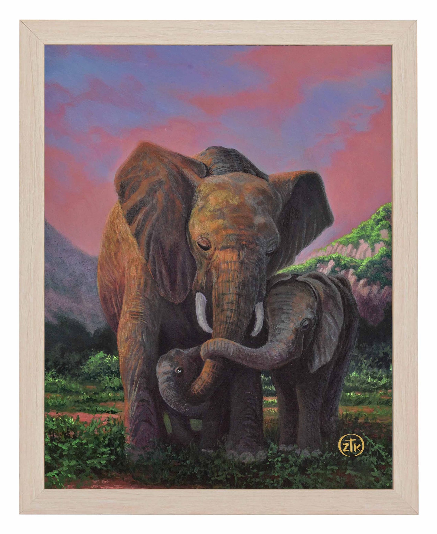 A Mother's Embrace - Art Prints