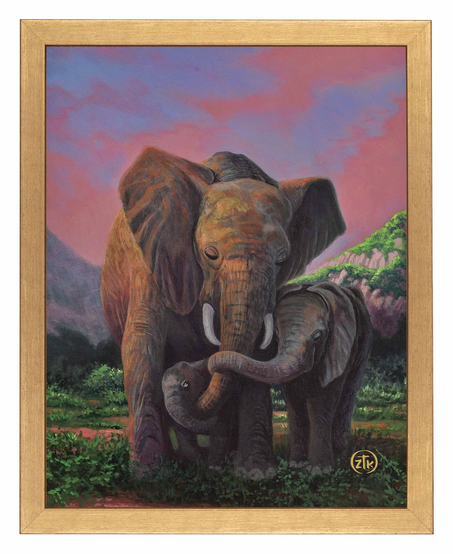 A Mother's Embrace - Art Prints