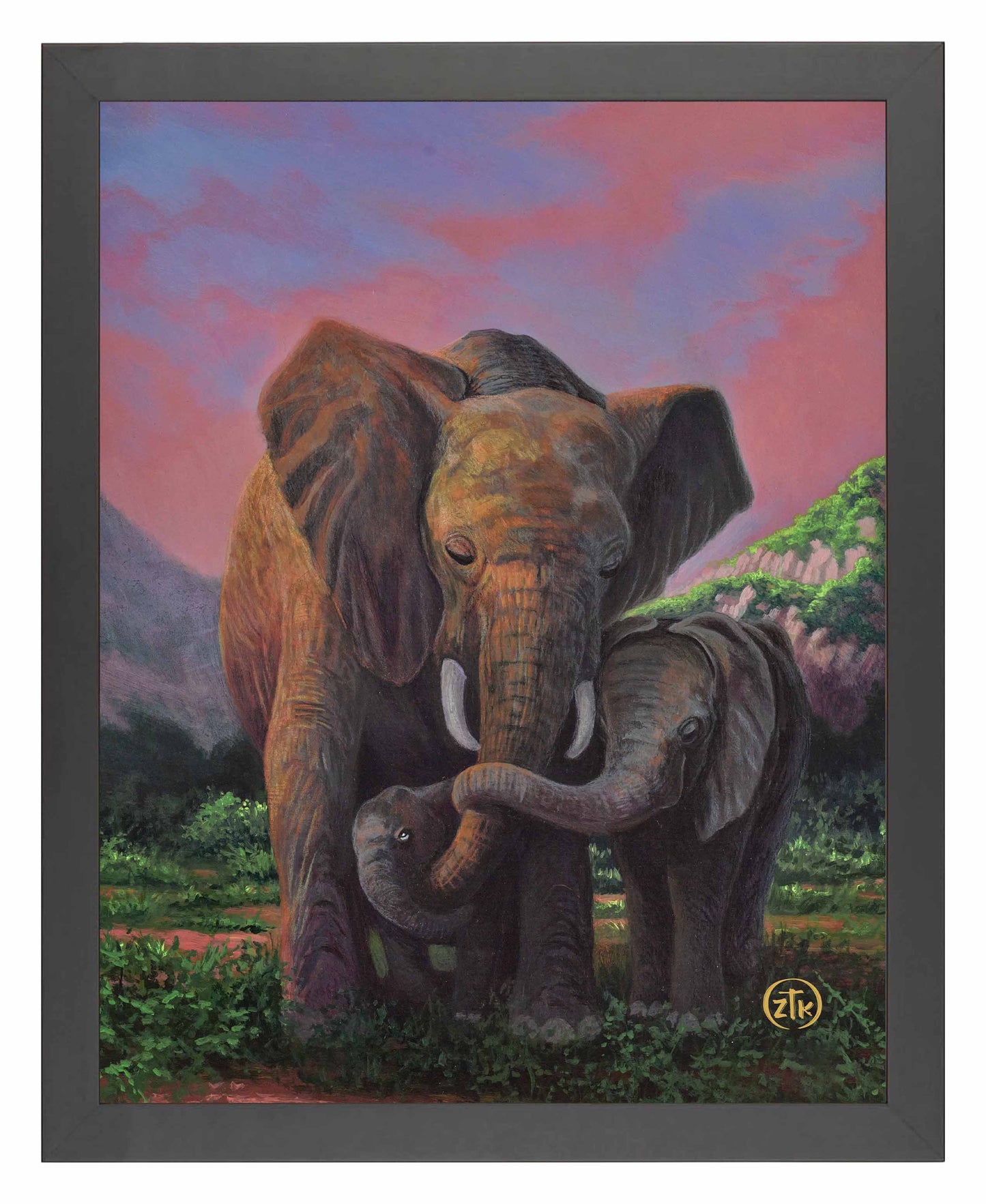 A Mother's Embrace - Art Prints