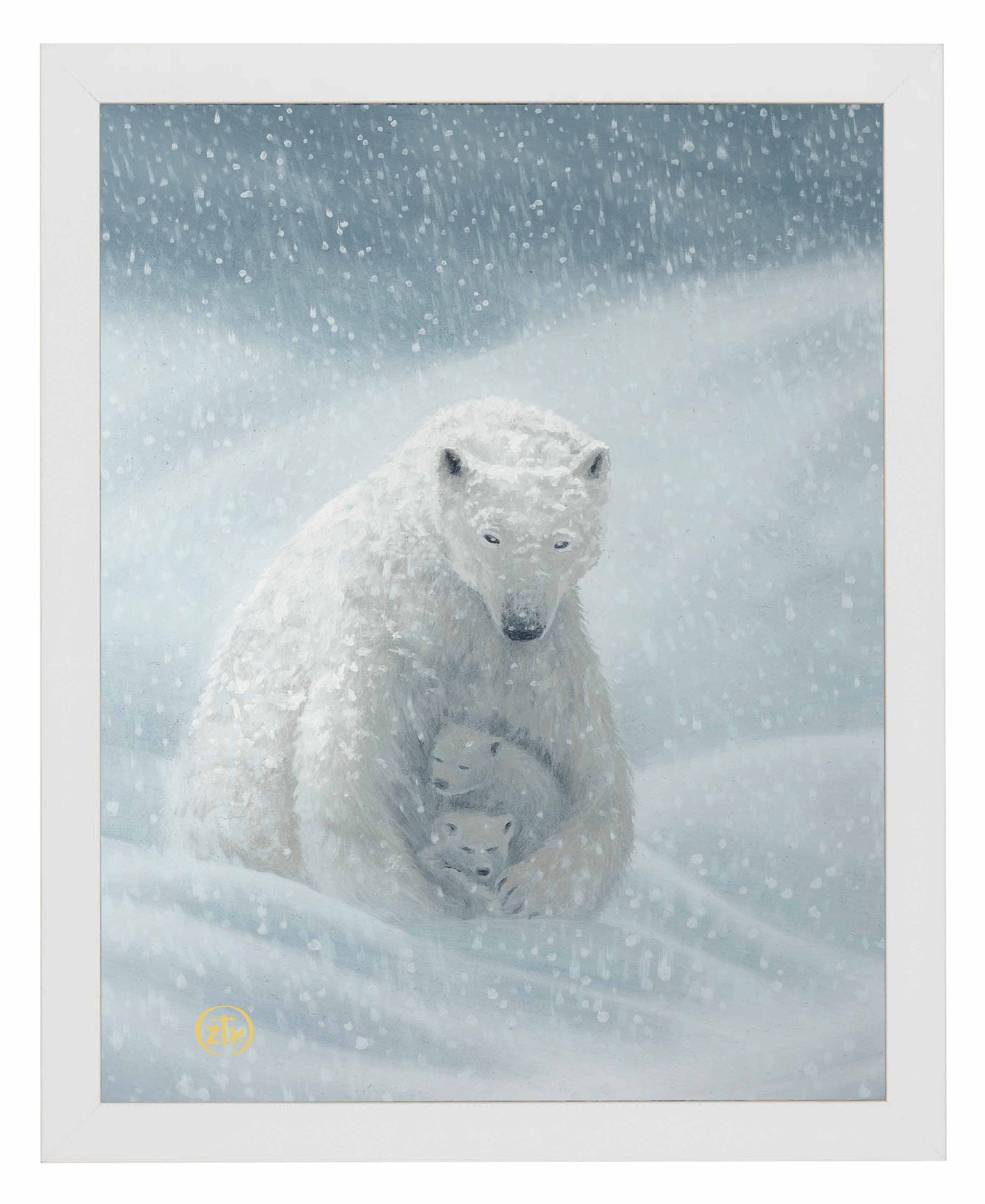 A Mother's Warmth - Art Prints