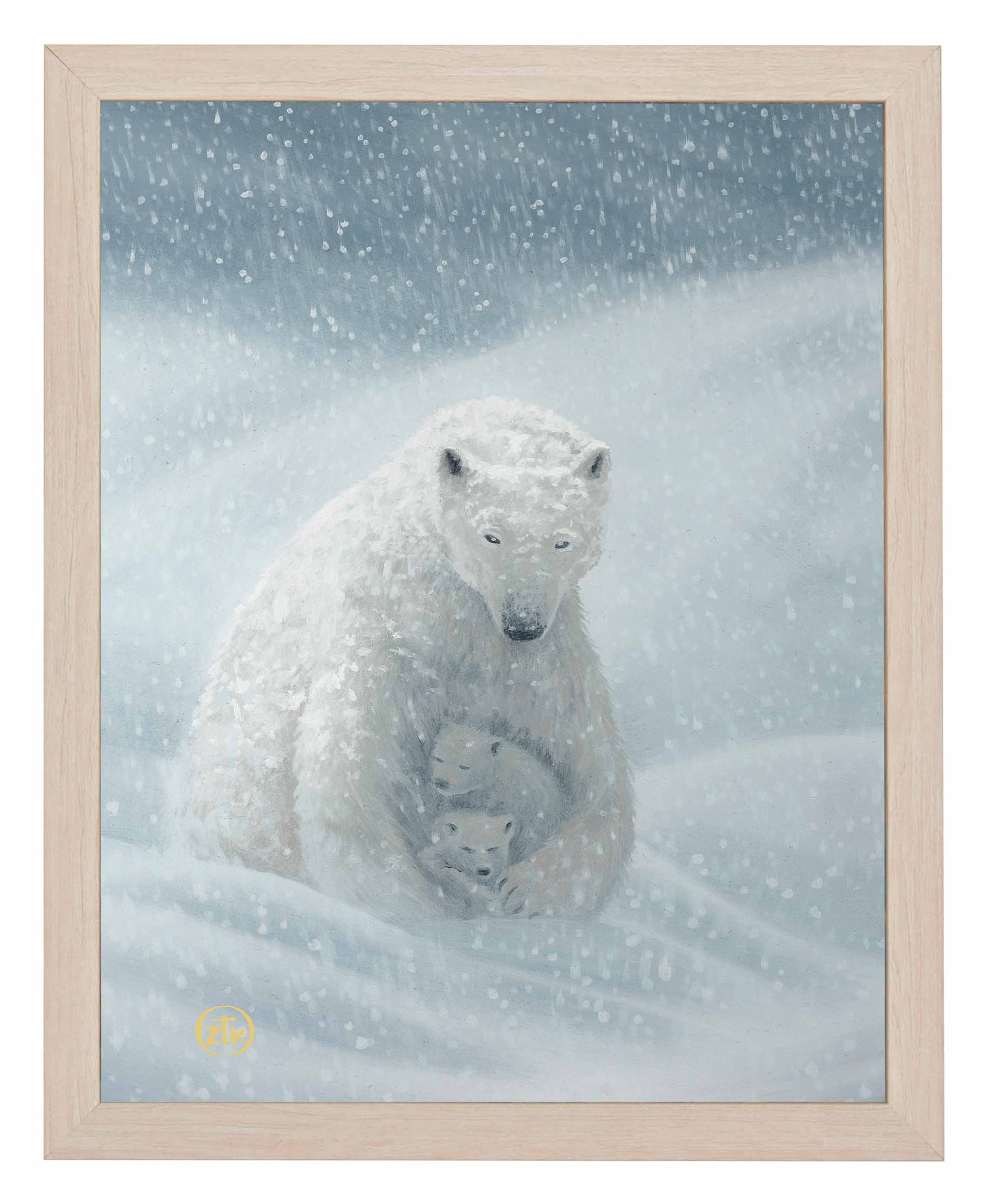 A Mother's Warmth - Art Prints