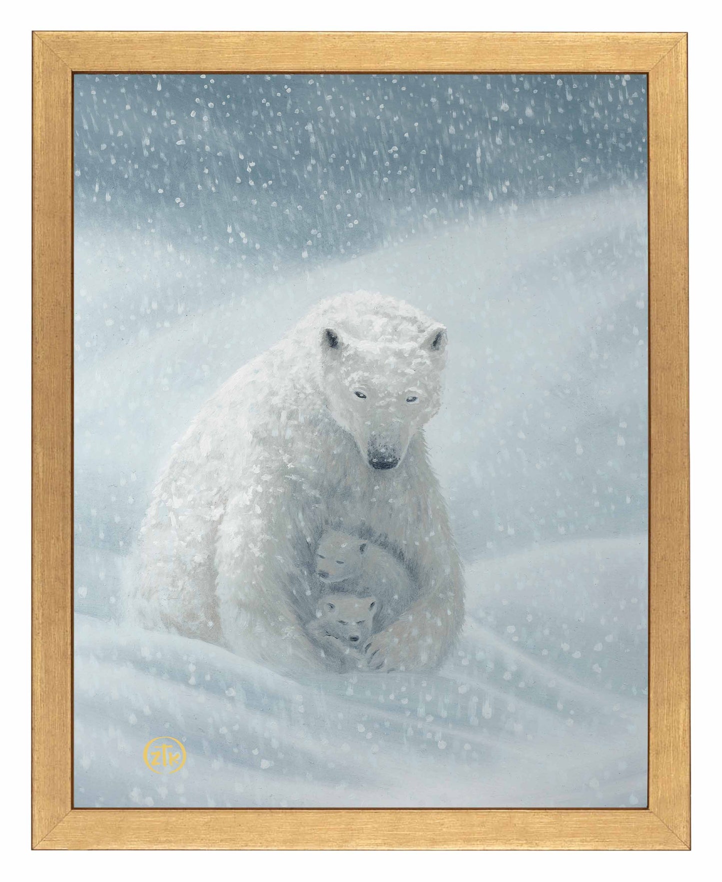 A Mother's Warmth - Art Prints