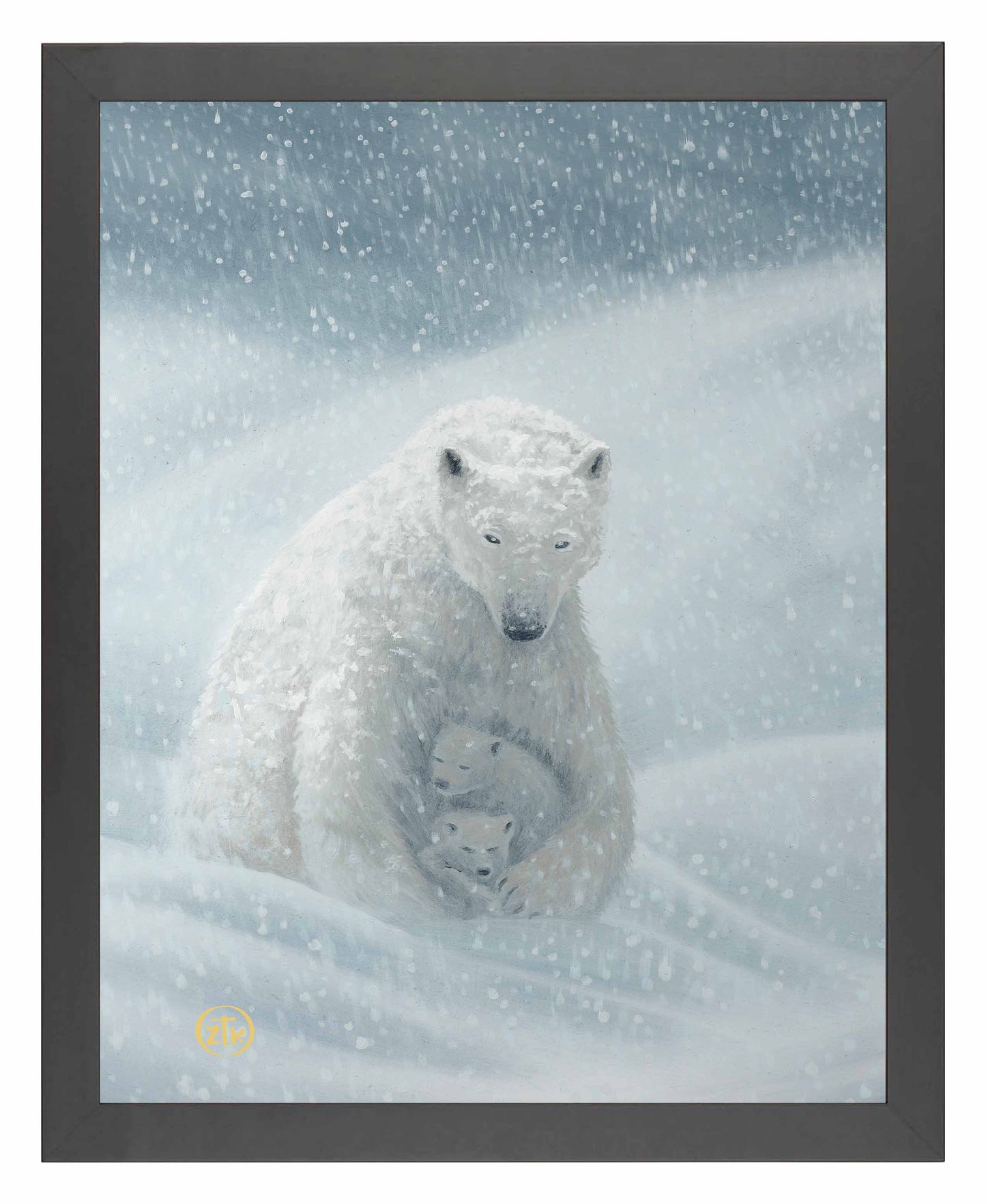 A Mother's Warmth - Art Prints