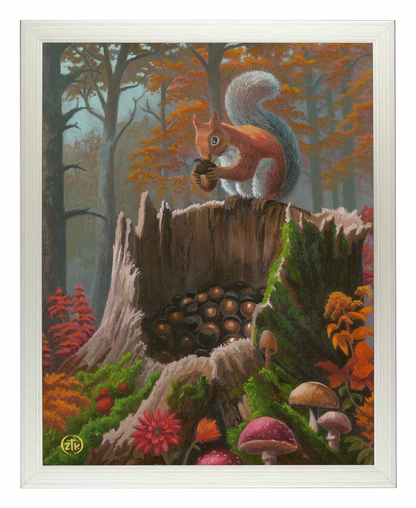 Acorn Aficionado - Art Prints