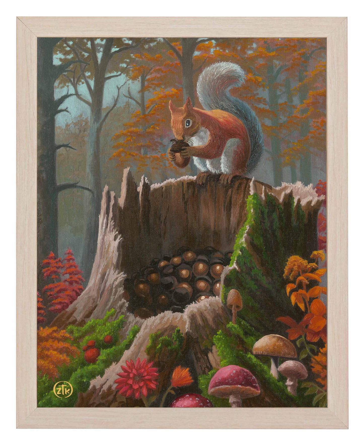 Acorn Aficionado - Art Prints