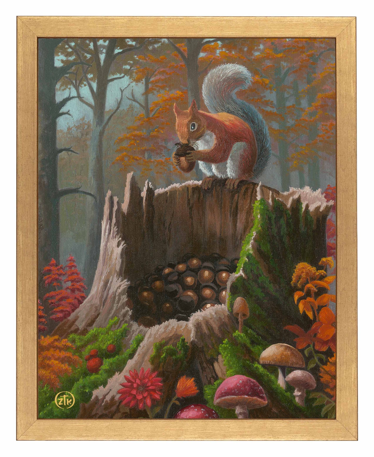 Acorn Aficionado - Art Prints