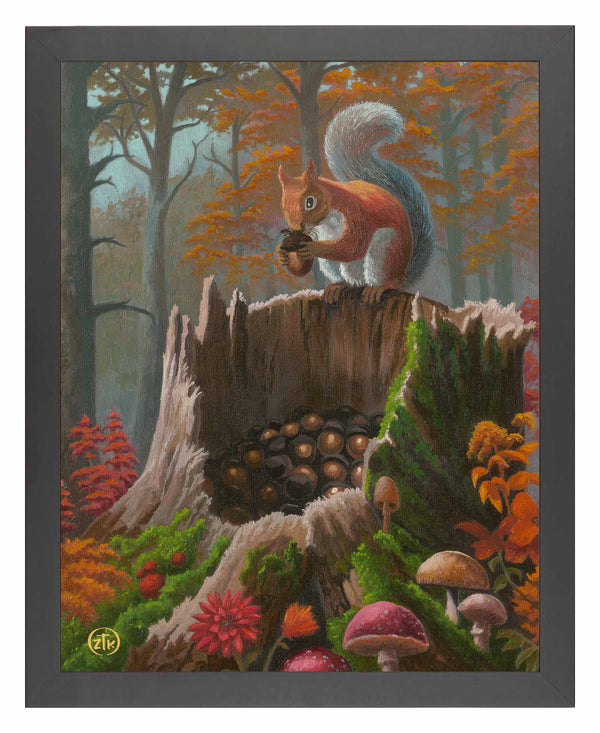 Acorn Aficionado - Art Prints
